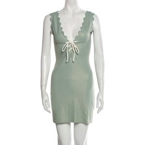 Marysia Swim Green Mini Dress